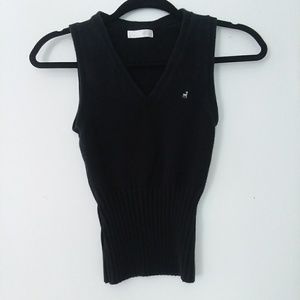 Old Navy Black Perfect Fit Sweater Vest XS